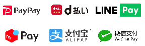 PayPay d払い LINEPay メルカリPay ALIPAY WeChatPay